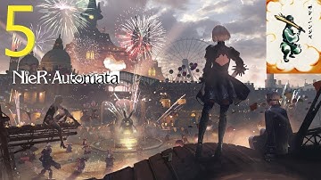 Nier Automata Pc Run Part 5 - Amusement Park