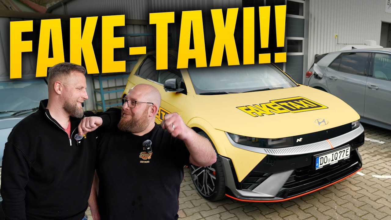 Eine Runde im Ionic5 N Fake Taxi @Halle77  + was haben wir denn da schon wieder gekauft? ​⁠