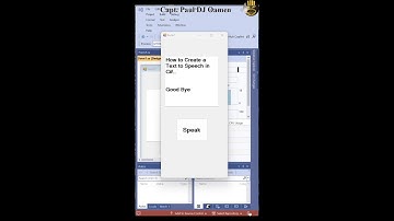 How to Create a Text-to-Speech in C#