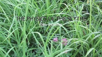 The Physics of The Scythe_dew mowing