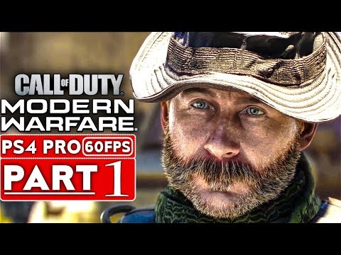 CALL OF DUTY MODERN WARFARE Gameplay Walkthrough Part 1 Campaign [1080p HD PS4] - No Commentary