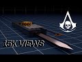 Assassin's Creed Dual Action Hidden Blade Working and Animation | Blender animation