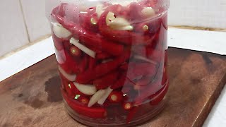 How to make pickled peppers indispensable spices to serve with grilled foods and seafood