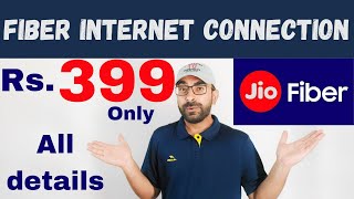 Rs. 399 Reliance Jio Fiber plan | All details explained | Plans and features | Installation charges