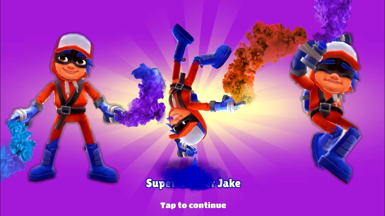 Subway Surfers Complete 5th Stage to Unlock Super Runner Jake 