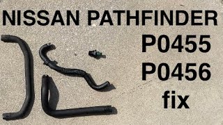 Nissan Pathfinder P0455 P0456 fix pt 1