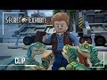 Lego jurassic world secret exhibit  clip owen meets blue for the first time  jurassic world