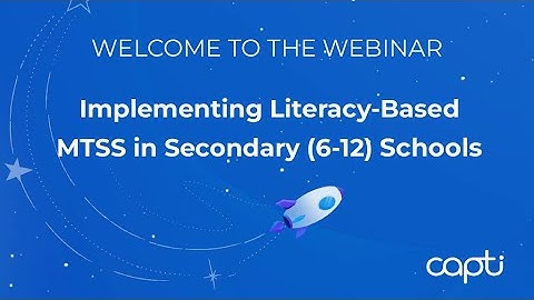 Implementing Literacy-Based MTSS in Secondary (6-12) Schools