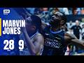 Marvin Jones FLIRTS WITH DOUBLE-DOUBLE 💪 for Meralco vs Magnolia | PBA SEASON 50 COMMISSIONER’S CUP