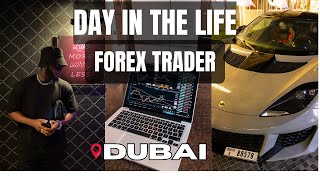 Day In The Life Of A Forex Trader In Dubai ( Fallen & Rising Wedges entries)