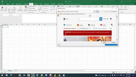 Cách liên kết dữ liệu từ google sheet sang excell