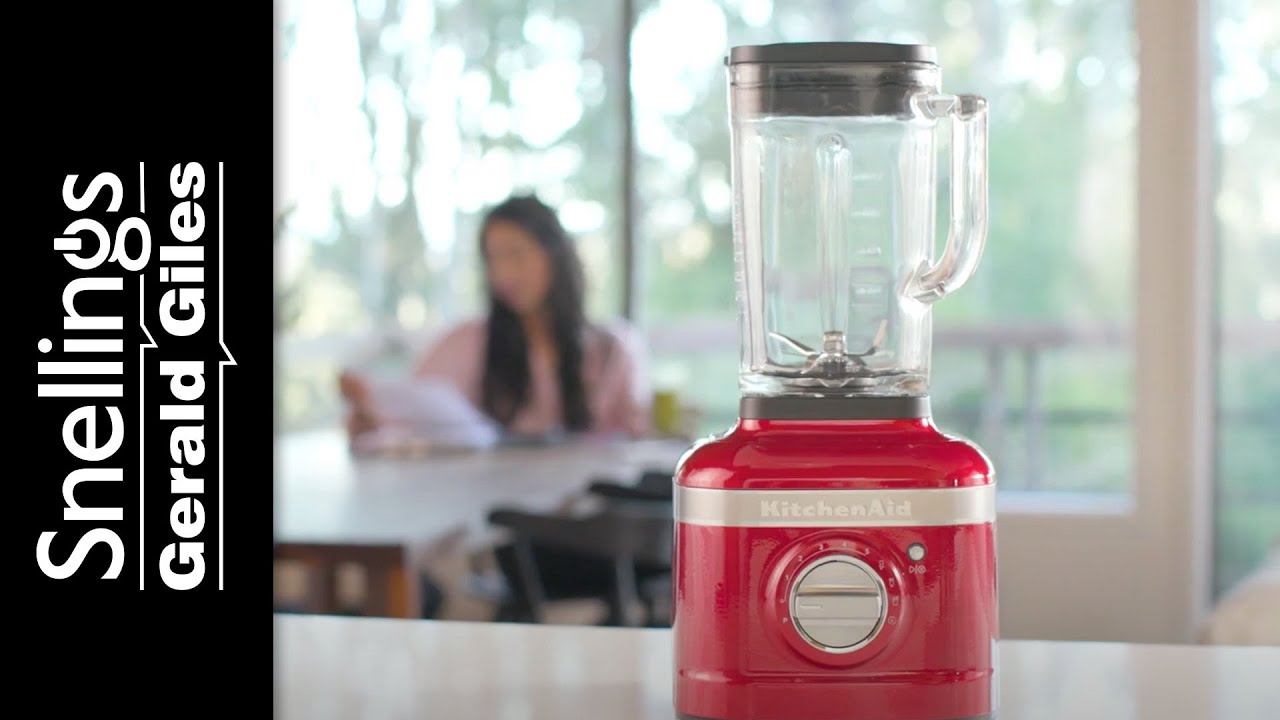 Blend your best tasting smoothies with the new K400 Blender. With  asymmetric blades and 3 preset recipe programs, it's designed to tackle the  toughest, By KitchenAid