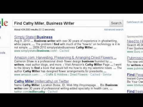 Finding Cathy Miller