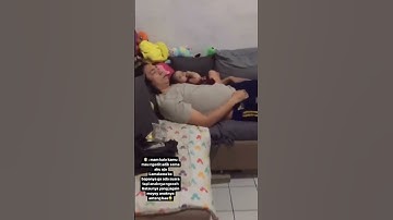 Bapak Jaga Anak Malah Tidur #fyp #shorts #suamijagaanak #bapakjagaanak #babysitting #videolucu #lucu