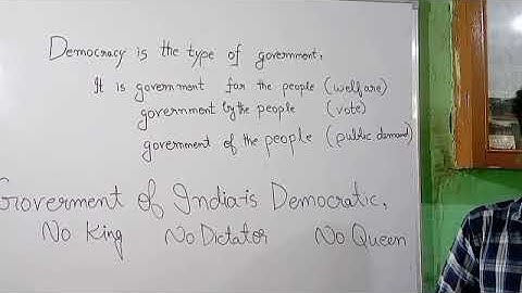 What is Democracy ? | N H Rehman | NHR | nhr @nhrehmansir4802