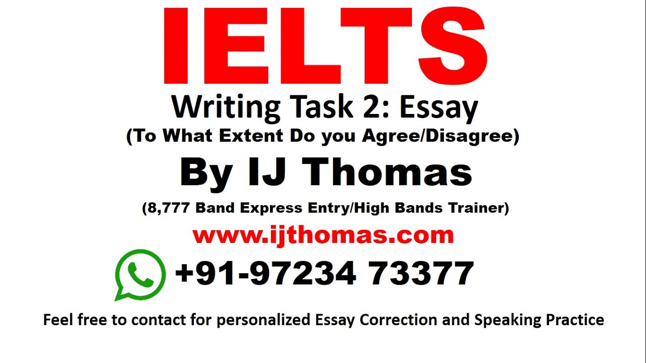 ielts essay to what extent