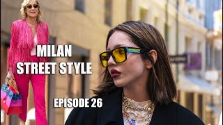 WHAT EVERYONE IS WEARING IN MILAN 🇮🇹 → Milan Street Style Milan Fashion → EPISODE.26