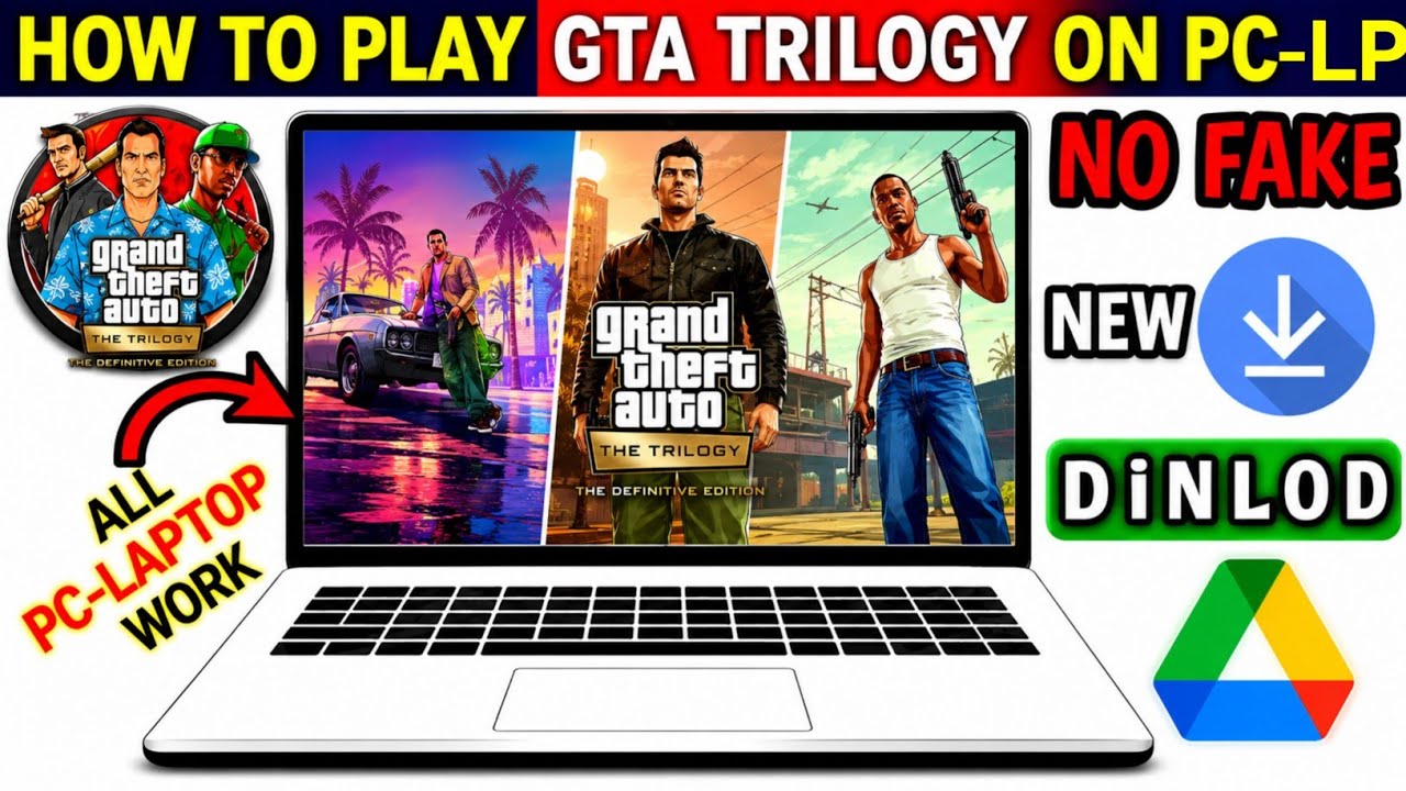 How to Download & Play GTA Trilogy The Definitive Edition in Pc | GTA ...