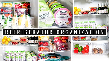 EXTREME Fridge Declutter + Clean + Organize | Fridge organization