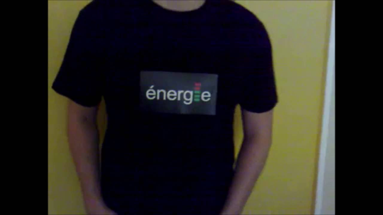 ENERGIZE CUSTOM LED T SHIRT