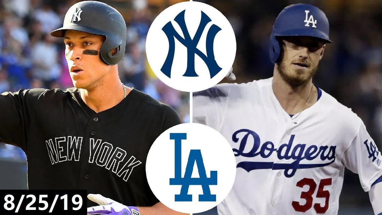 Yankees de New York contre Dodgers de Los Angeles Faits saillants  25 aot 2019 saison MLB 2019