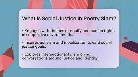 What Is Social Justice In Poetry Slam? - The Prose Path