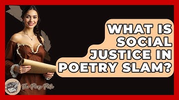 What Is Social Justice In Poetry Slam? - The Prose Path