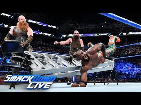 New Day vs. Bludgeon Brothers - SmackDown Tag Team Title No DQ Match: SmackDown LIVE, Aug. 21, 2018
