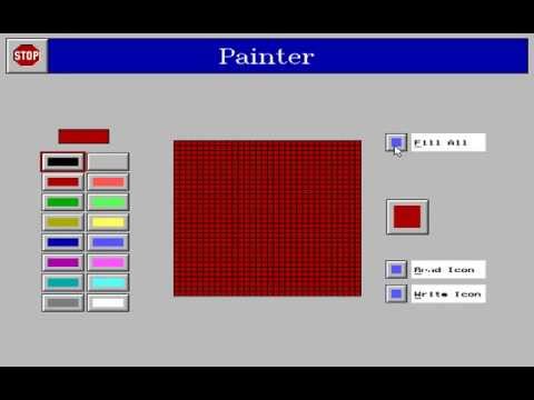 Magic Desk, DOS Program Manager - YouTube
