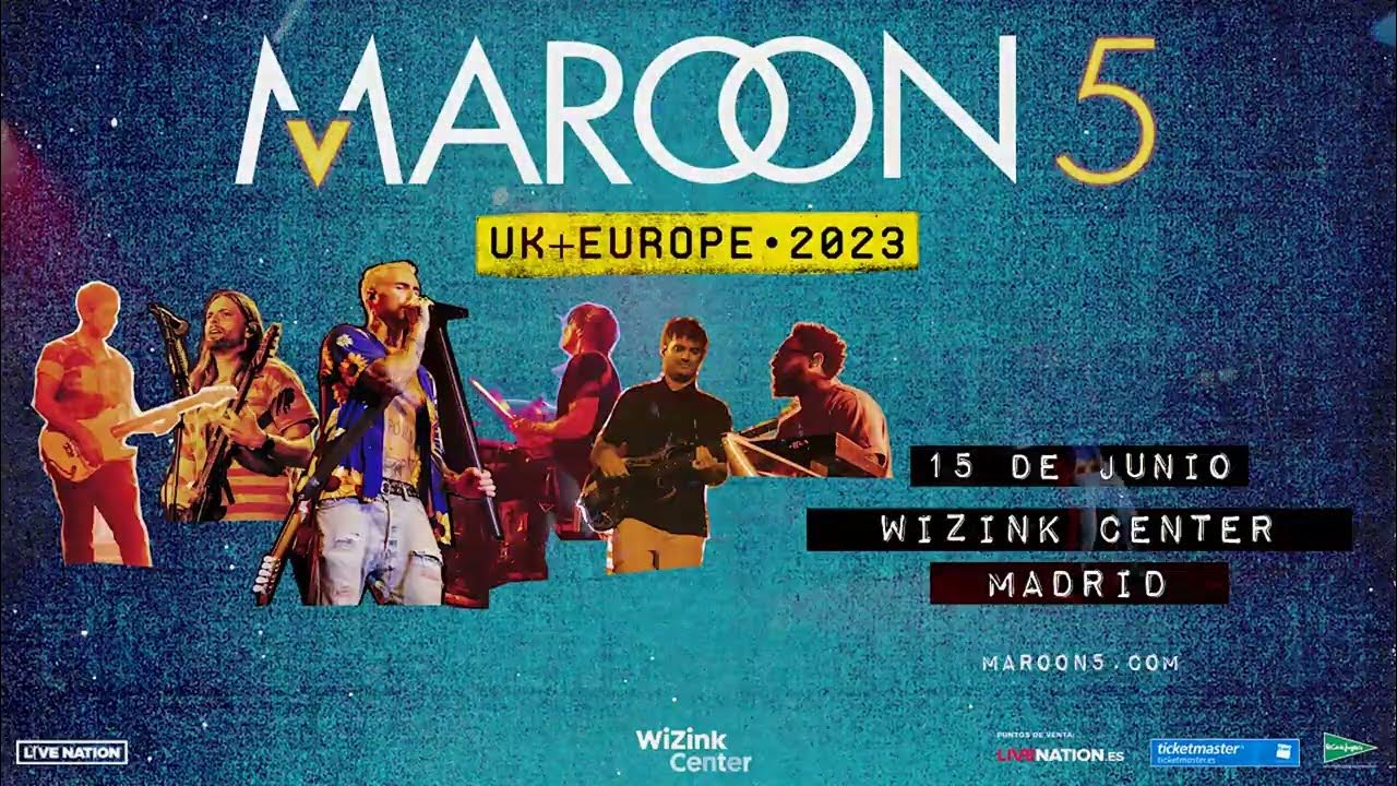 maroon 5 uk tour 2023 setlist