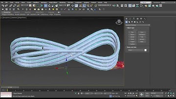 Twisted tie Cable in 3ds Max - 2019