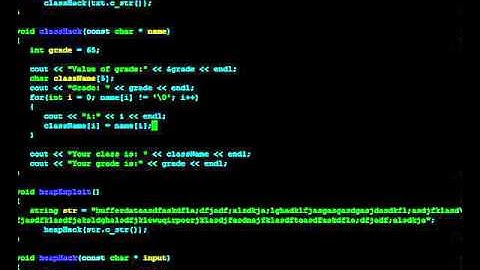 CS 470 Stack Smashing Vulnerability C++ - How to change your Grade!