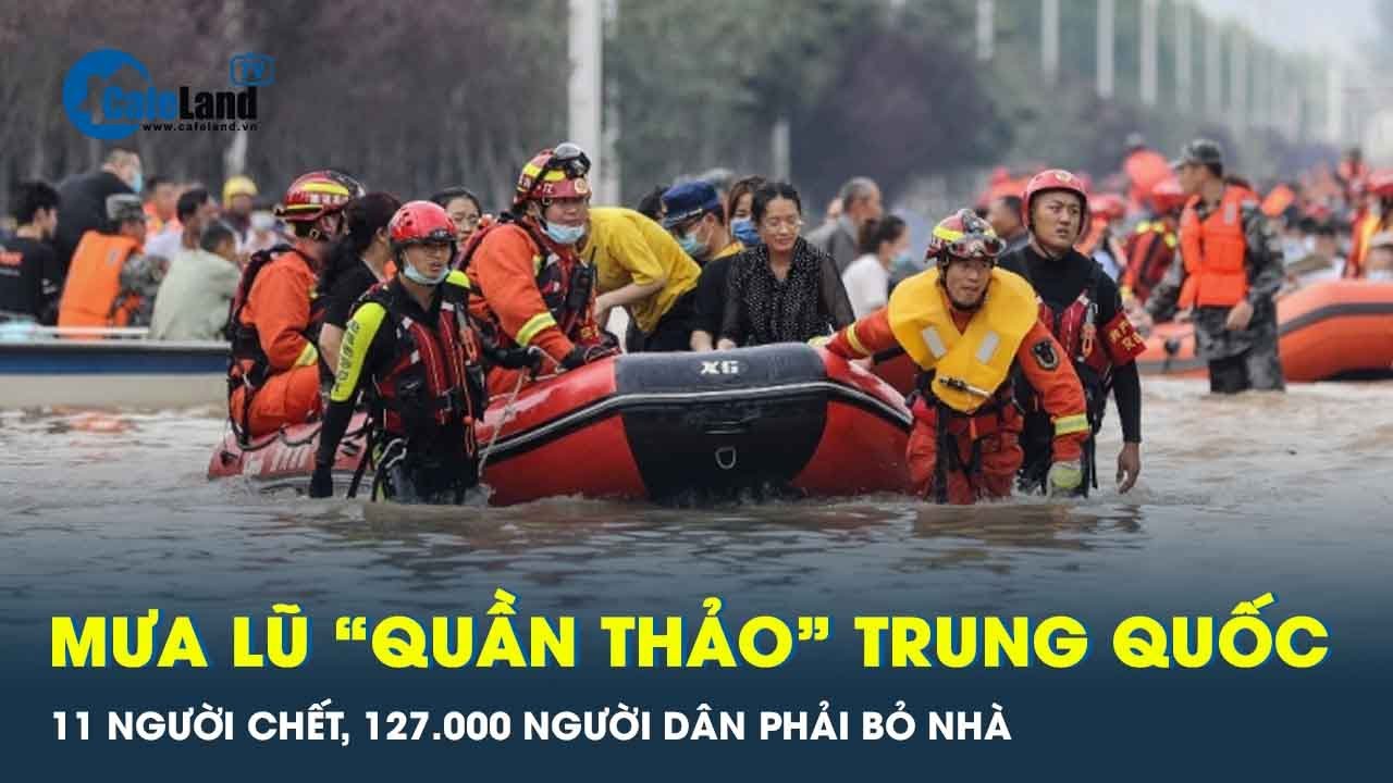 Một cơn bão khủng khiếp tràn ngập thủ đô của Trung Quốc!