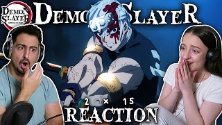 TENGEN VS GYUTARO! Demon Slayer 2x15 REACTION! | 