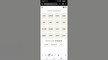 Connections! Find 4 groups of 4! #puzzlegame #speedsolving #wordgames #puzzles #puzzle