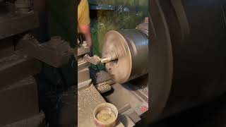 Visited a Lathe Shop to Prep Brass Converter for WP 17 Tig Torch to DINS Connector #shorts