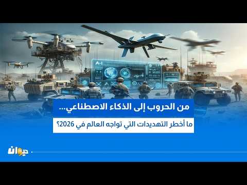 من الحروب إلى الذكاء الاصطناعي... ما أخطر التهديدات التي تواجه العالم في 2026؟
