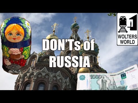 Video: 5 main mistakes of Russian tourists abroad