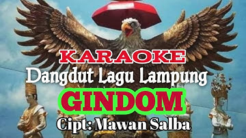 Gindom Karaoke Dangdut Lagu Lampung