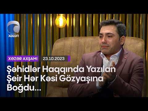 Şəhidlər Haqqında Yazılan Şeir Hər Kəsi Gözyaşına Boğdu...