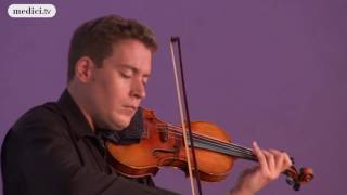 Kristóf Baráti performs on the &#39;Lady Harmsworth&#39; Stradivari, Verbier 2016