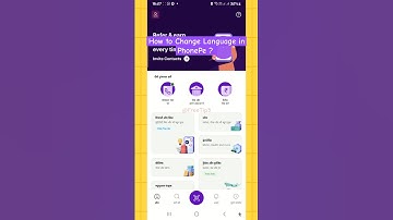 How to Change Language in PhonePe ? #2025 #shorts #phonepe