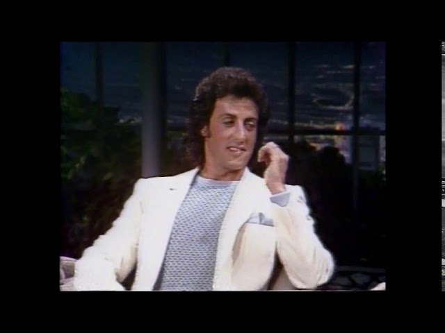 Joan Rivers Interviews Sylvester Stallone Part 1 Staying Alive
