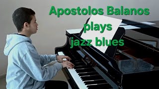 Jazz blues-Apostolos Balanos piano