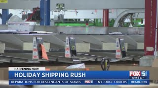 Local USPS Working Overtime Amid Holiday Shipping Hustle