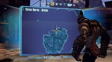 Borderlands 2 vault symbols in Three horns divide