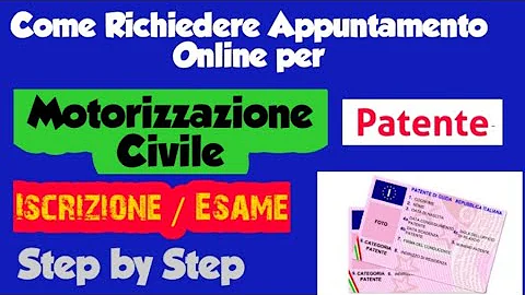 Come prenotazione esame di guida patente B?