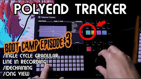 Granular Synth - Beat Sidechain - Polyend Tracker Boot Camp Pt. 3 // Polyend Tracker Tutorial