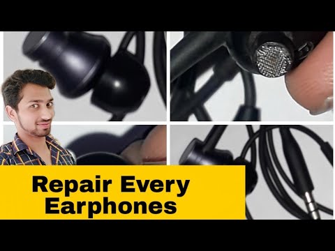 How To Repair Earphones At Home In Hindi Urdu how to repair earphones