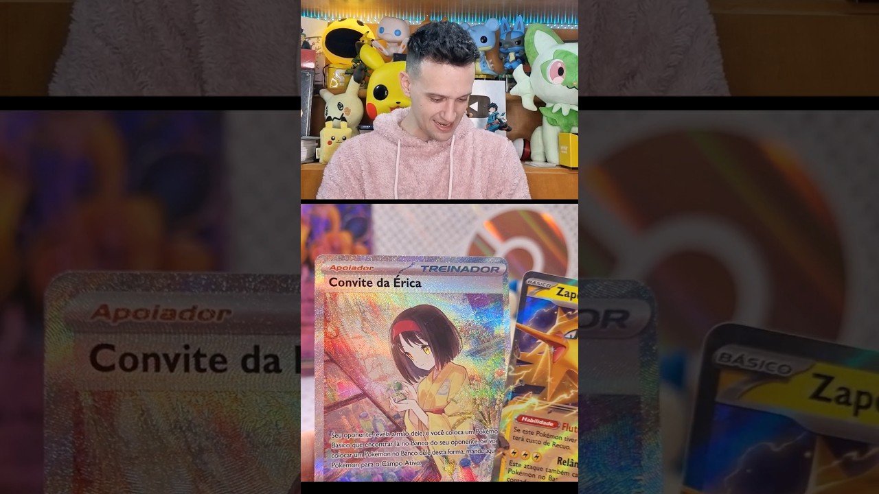 ME DEI BEM TOTAL! TIREI DOUBLE PACK DE CARTA POKÉMON RARA #capitaohunter #pokemon #pokemoncard